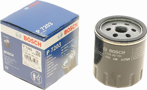 BOSCH F 026 407 203 - Filtro de aceite parts5.com