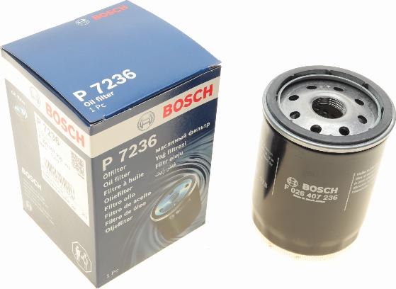 BOSCH F 026 407 236 - Масляный фильтр parts5.com