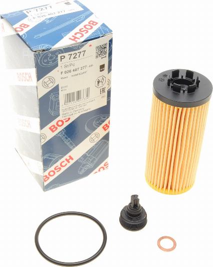 BOSCH F 026 407 277 - Масляный фильтр parts5.com