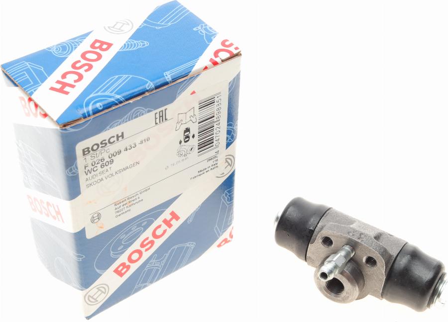 BOSCH F 026 009 433 - Колесный тормозной цилиндр parts5.com