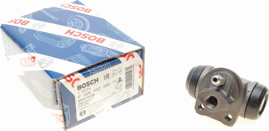 BOSCH F 026 002 480 - Колесный тормозной цилиндр parts5.com