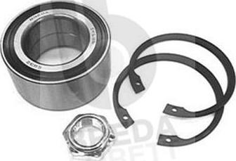 SCHAEFFLER GRUPPE 713 6107 30 - Комплект подшипника ступицы колеса parts5.com