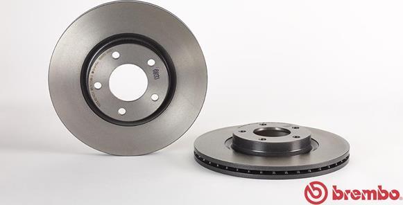 Brembo 09.9468.21 - Тормозной диск parts5.com