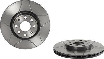 Brembo 09.4939.77 - Тормозной диск parts5.com