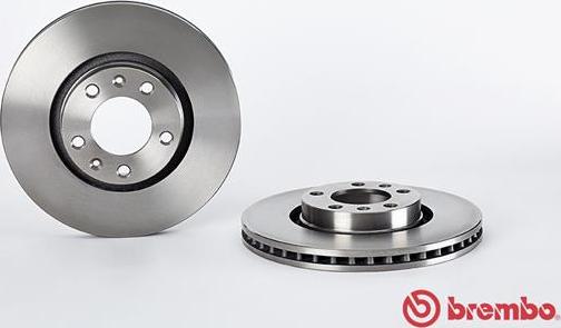 Brembo 09.5574.10 - Тормозной диск parts5.com