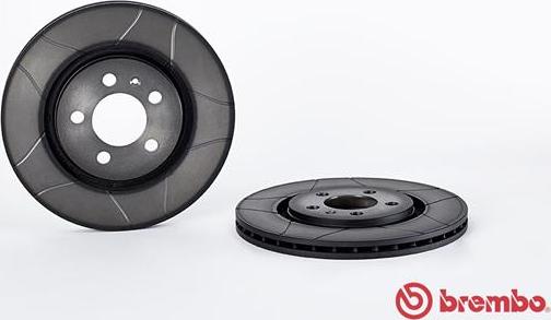 Brembo 09.5570.75 - Тормозной диск parts5.com