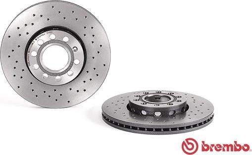 Brembo 09.5745.2X - Тормозной диск parts5.com