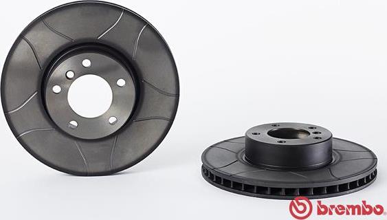 Brembo 09.8961.76 - Тормозной диск parts5.com