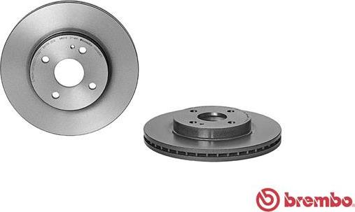 Brembo 09.A968.11 - Тормозной диск parts5.com