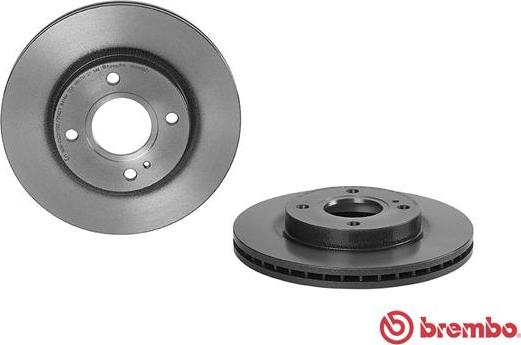 Brembo 09.A968.21 - Тормозной диск parts5.com