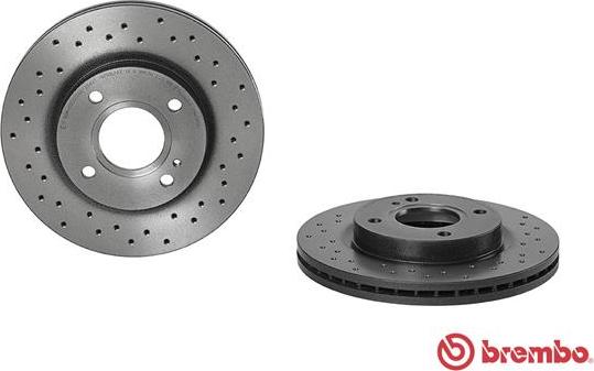 Brembo 09.A968.2X - Тормозной диск parts5.com