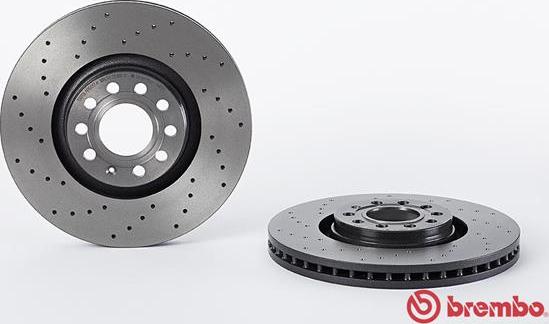 Brembo 09.A813.11 - Тормозной диск parts5.com