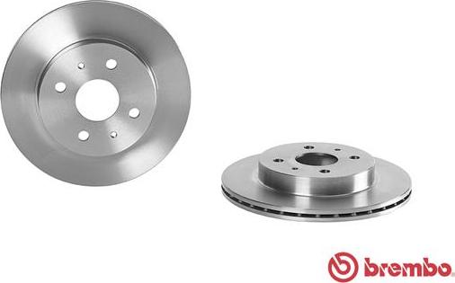 Brembo 09.B523.10 - Тормозной диск parts5.com