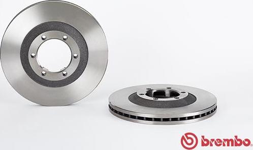 Brembo 09.B267.10 - Тормозной диск parts5.com