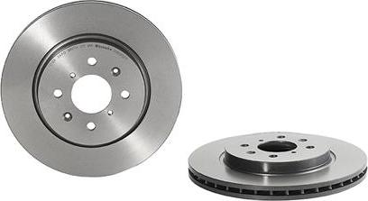 Brembo 09.D252.11 - Тормозной диск parts5.com