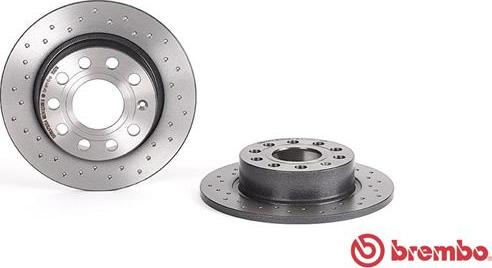 Brembo 08.9502.1X - Тормозной диск parts5.com