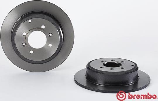 Brembo 08.6931.11 - Тормозной диск parts5.com