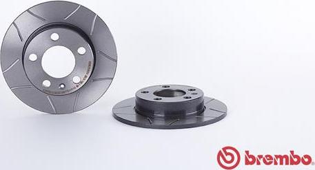 Brembo 08.7165.75 - Тормозной диск parts5.com