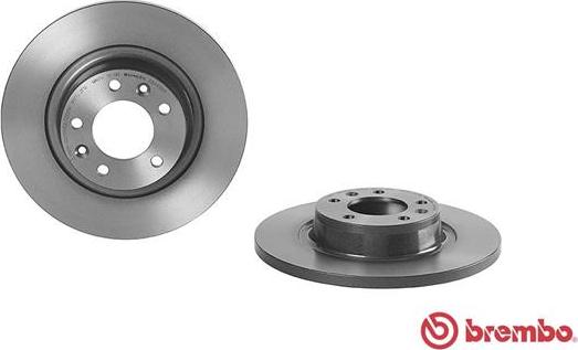 Brembo 08.A456.11 - Тормозной диск parts5.com