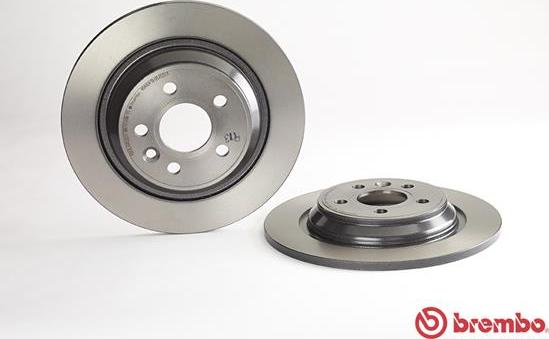 Brembo 08.A537.11 - Тормозной диск parts5.com