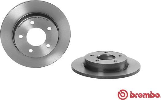 Brembo 08.A029.11 - Тормозной диск parts5.com