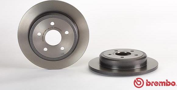 Brembo 08.A863.11 - Тормозной диск parts5.com