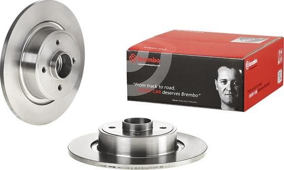 Brembo 08.B650.17 - Тормозной диск parts5.com