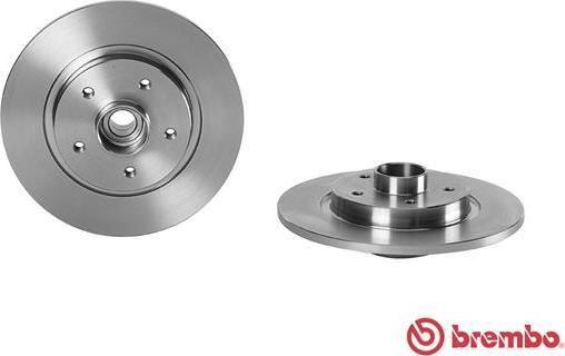 Brembo 08.B395.17 - Тормозной диск parts5.com