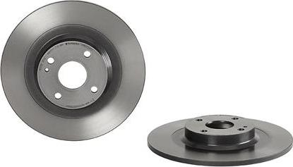 Brembo 08.D224.11 - Тормозной диск parts5.com