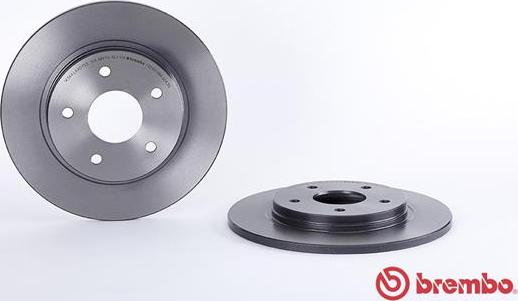 Brembo 08.N123.11 - Тормозной диск parts5.com