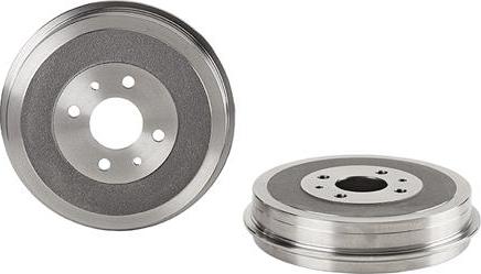 Brembo 14.5102.10 - Тормозной барабан parts5.com