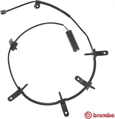 Brembo A 00 296 - Сигнализатор, износ тормозных колодок parts5.com