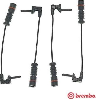 Brembo A 00 256 - Сигнализатор, износ тормозных колодок parts5.com
