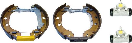 Brembo K 68 064 - Комплект тормозных колодок, барабанные parts5.com