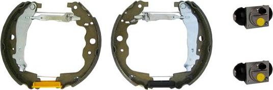 Brembo K 68 075 - Комплект тормозных колодок, барабанные parts5.com