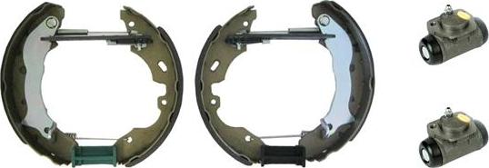 Brembo K 24 040 - Комплект тормозных колодок, барабанные parts5.com