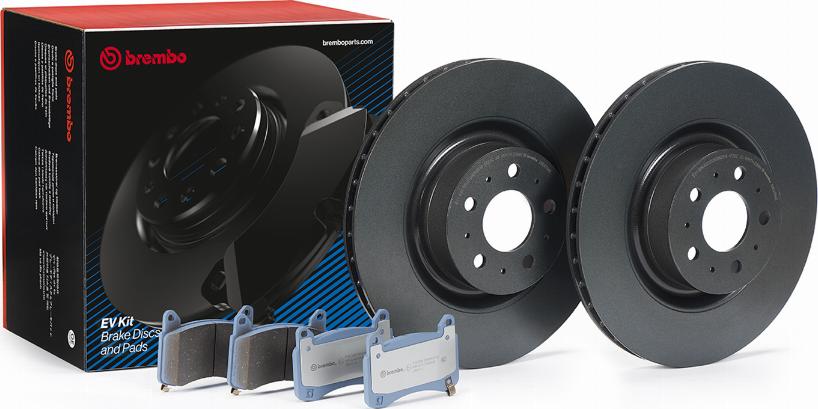 Brembo KT 08 003 - Дисковый тормозной механизм, комплект parts5.com