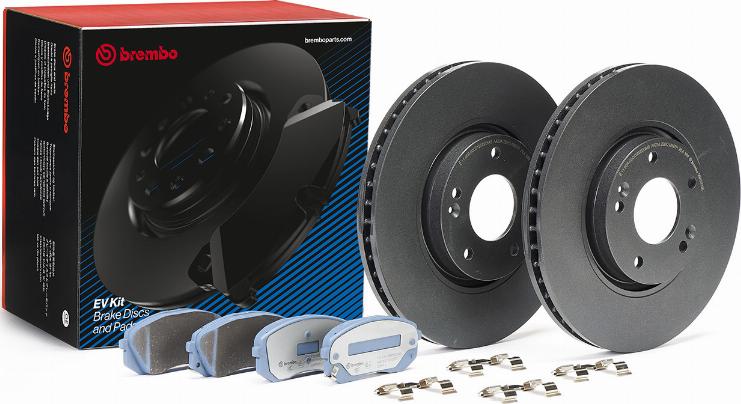 Brembo KT08029 - Дисковый тормозной механизм, комплект parts5.com