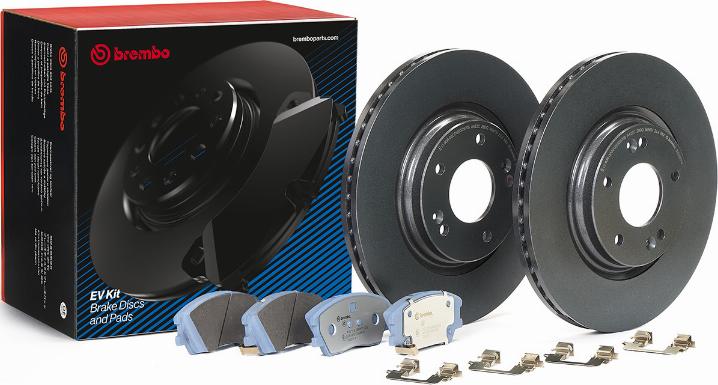 Brembo KT08028 - Дисковый тормозной механизм, комплект parts5.com