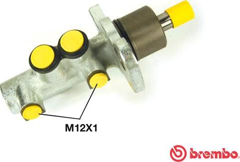 Brembo M 85 017 - Главный тормозной цилиндр parts5.com