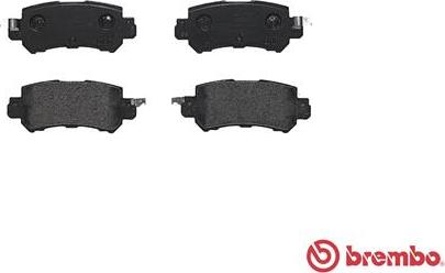 Brembo P 49 047X - Тормозные колодки, дисковые, комплект parts5.com