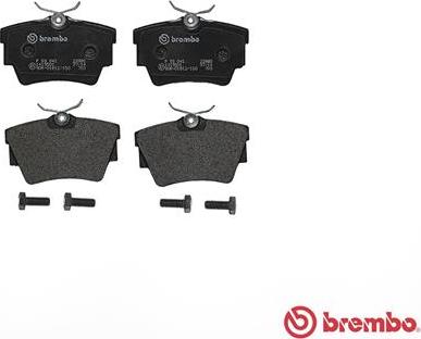 Brembo P 59 041 - Тормозные колодки, дисковые, комплект parts5.com