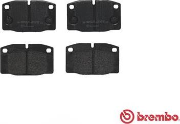 Brembo P 59 005 - Тормозные колодки, дисковые, комплект parts5.com