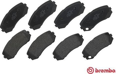 Brembo P 54 043 - Тормозные колодки, дисковые, комплект parts5.com