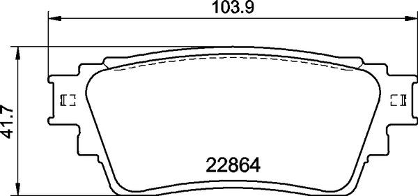 Brembo P 54 063 - Тормозные колодки, дисковые, комплект parts5.com