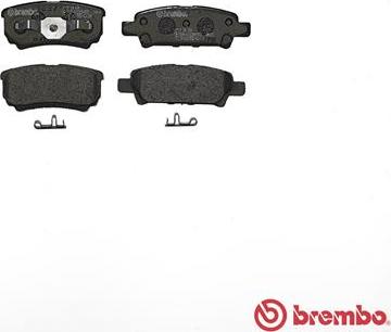 Brembo P 54 034 - Тормозные колодки, дисковые, комплект parts5.com