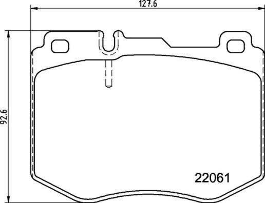 Brembo P 50 145 - Тормозные колодки, дисковые, комплект parts5.com