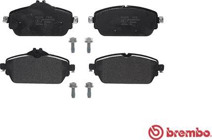 Brembo P 50 118 - Тормозные колодки, дисковые, комплект parts5.com