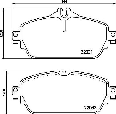 Brembo P 50 118 - Тормозные колодки, дисковые, комплект parts5.com