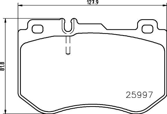 Brembo P 50 123 - Тормозные колодки, дисковые, комплект parts5.com